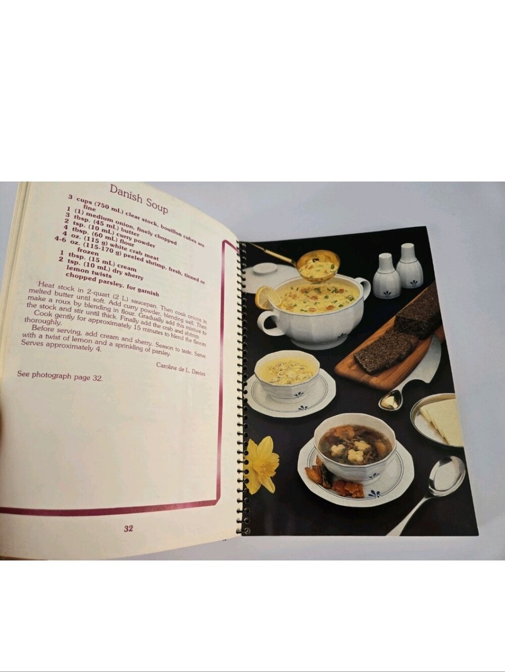 Alberta Ballet Company Cookbook Vintage - Picture 2 of 4